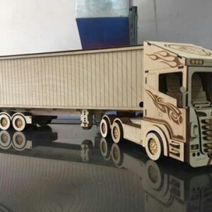 Intra απο ξύλο plywood 3mm-4mm πάχος - Φορτηγό Scania R580 Δίασταση 30x30 cm Intraeaxys-m1d6wxl7