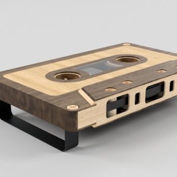 Intra απο ξύλο plywood 3mm-4mm πάχος - Τραπεζάκι σαλονιού με κασέτα Δίασταση 30x30 cm Intraeaxys-p7ymgyr7 - Image 1