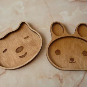 Intra απο ξύλο plywood 3mm-4mm πάχος - Παιδικές πλάκες χαραγμένες με λέιζερ Δίασταση 30x30 cm Intraeaxys-qommew5o