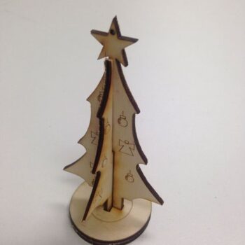 Intra απο ξύλο plywood 3mm-4mm πάχος - Αρχείο PDF Χριστουγεννιάτικο Στολίδι Δίασταση 10x10 cm Intraeaxys-67wler31 - Image 1