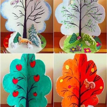 Intra απο ξύλο plywood 3mm-4mm πάχος - Ξύλινο Διακοσμητικό Δέντρο Δίασταση 30x30 cm Intraeaxys-joed0g61 - Image 4