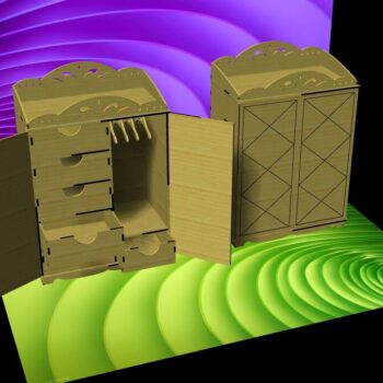 Intra απο ξύλο plywood 3mm-4mm πάχος - Σετ ντουλάπας Δίασταση 30x30 cm Intraeaxys-qommzwpo - Image 1