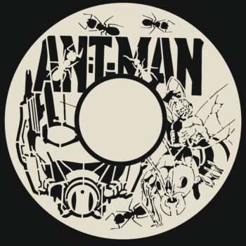 Intra απο ξύλο plywood 3mm-4mm πάχος - Ρολόι τοίχου Ant Man Δίασταση 30x30 cm Intraeaxys-r7vmwv27 - Image 1