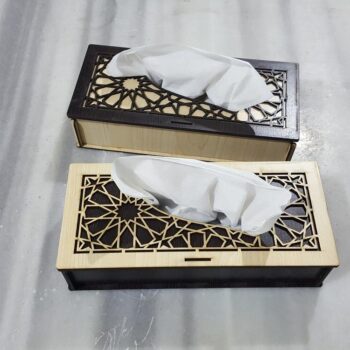 Intra απο ξύλο plywood 3mm-4mm πάχος - Αρχείο PDF προτύπου Tissue Box Δίασταση 30x30 cm Intraeaxys-eo20re67 - Image 1