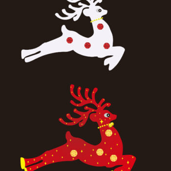 Intra απο ξύλο plywood 3mm-4mm πάχος - Χριστουγεννιάτικο δέντρο διακόσμηση διάνυσμα Δίασταση 30x30 cm Intraeaxys-e1g90d7l - Image 1