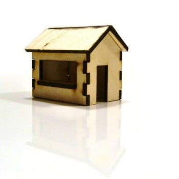 Intra απο ξύλο plywood 3mm-4mm πάχος - Περίπτερο Χριστουγεννιάτικη Αγορά Δίασταση 30x30 cm Intraeaxys-pok3l9k7 - Image 1