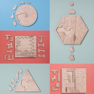 Intra απο ξύλο plywood 3mm-4mm πάχος - Παζλ για Παιδιά Κόντρα πλακέ 6 χλστ Δίασταση 30x30 cm Intraeaxys-078yy64o