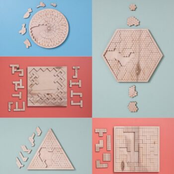 Intra απο ξύλο plywood 3mm-4mm πάχος - Παζλ για Παιδιά Κόντρα πλακέ 6 χλστ Δίασταση 30x30 cm Intraeaxys-078yy64o - Image 1