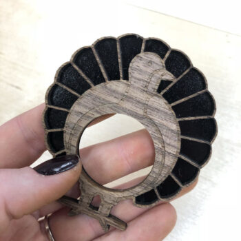 Intra απο ξύλο plywood 3mm-4mm πάχος - Πρότυπο δαχτυλιδιών χαρτοπετσέτας Δίασταση 30x30 cm Intraeaxys-p7ymg367 - Image 1