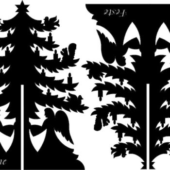 Intra απο ξύλο plywood 3mm-4mm πάχος - Xmastree Δίασταση 30x30 cm Intraeaxys-p7y3r5oq - Image 1