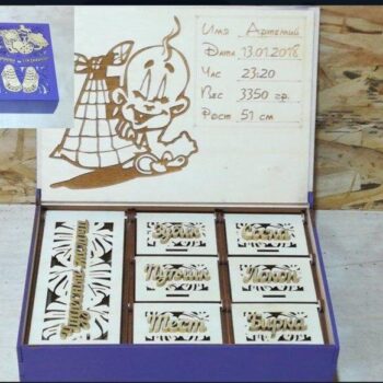 Intra απο ξύλο plywood 3mm-4mm πάχος - Korobochka Maminy Sokrovischa Δίασταση 30x30 cm Intraeaxys-ro6yzqn7 - Image 1