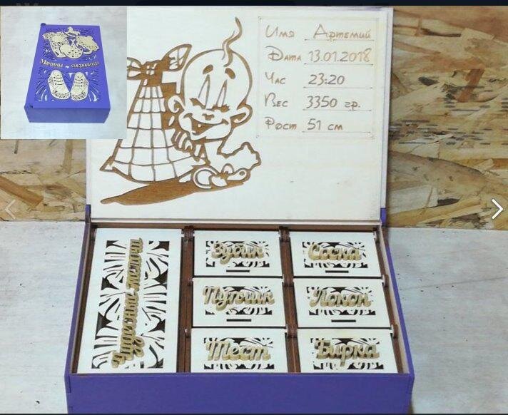 Intra απο ξύλο plywood 3mm-4mm πάχος - Korobochka Maminy Sokrovischa Δίασταση 30x30 cm Intraeaxys-ro6yzqn7