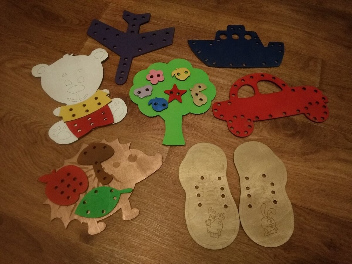 Intra απο ξύλο plywood 3mm-4mm πάχος - фигура для шнуровки Δίασταση 30x30 cm Intraeaxys-078y6dno