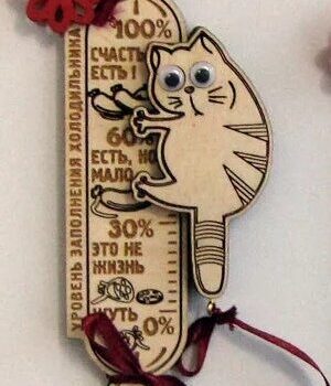 Intra απο ξύλο plywood 3mm-4mm πάχος - Kot Kholod Δίασταση 30x30 cm Intraeaxys-eo4qnv87 - Image 1