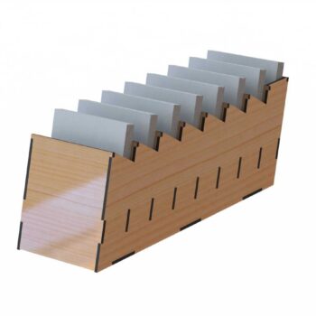 Intra απο ξύλο plywood 3mm-4mm πάχος - Desk Organizer για σημειώσεις Δίασταση 30x30 cm Intraeaxys-pok3wjk7 - Image 1