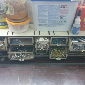 Intra απο ξύλο plywood 3mm-4mm πάχος - Ράφι με συρτάρια Δίασταση 30x30 cm Intraeaxys-r1z2qwl1