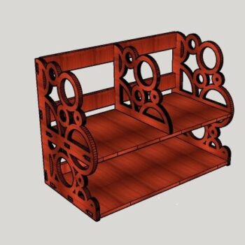 Intra απο ξύλο plywood 3mm-4mm πάχος - Πρότυπο ραφιού 6mm Δίασταση 30x30 cm Intraeaxys-lopqp4k7 - Image 1