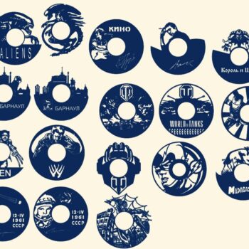 Intra απο ξύλο plywood 3mm-4mm πάχος - Συλλογή προτύπων ρολογιών τοίχου Δίασταση 30x30 cm Intraeaxys-91jdw2g1 - Image 1