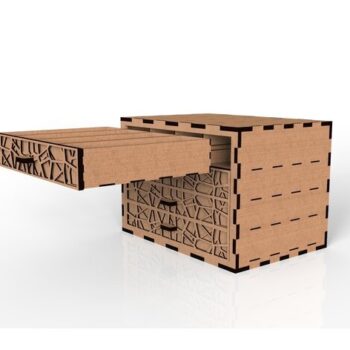 Intra απο ξύλο plywood 3mm-4mm πάχος - Κουτί Δίασταση 30x30 cm Intraeaxys-zo9y83r7 - Image 1