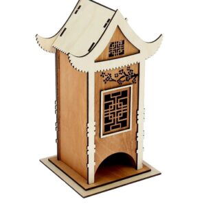 Intra απο ξύλο plywood 3mm-4mm πάχος - Κουτί θήκης τσαγιού Tea House Δίασταση 40x50 cm Intraeaxys-e1gkwv8o