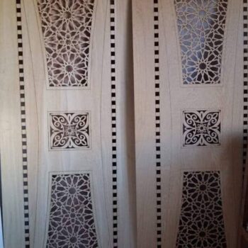 Intra απο ξύλο plywood 3mm-4mm πάχος - Πόρτα CNC Δίασταση 30x30 cm Intraeaxys-m1d6g4y7 - Image 1