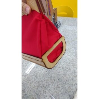 Intra απο ξύλο plywood 3mm-4mm πάχος - Πρότυπο τσάντας Δίασταση 30x30 cm Intraeaxys-6o3yn337 - Image 1