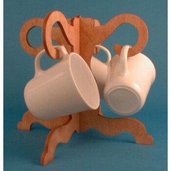 Intra απο ξύλο plywood 3mm-4mm πάχος - Αρχείο PDF Template Rack Δίασταση 30x30 cm Intraeaxys-m1d6g5d7 - Image 1