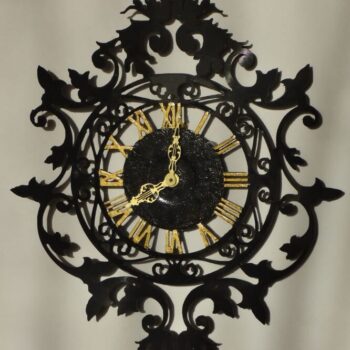 Intra απο ξύλο plywood 3mm-4mm πάχος - Vintage ρολόι Δίασταση 30x30 cm Intraeaxys-d1lrmp1m - Image 1