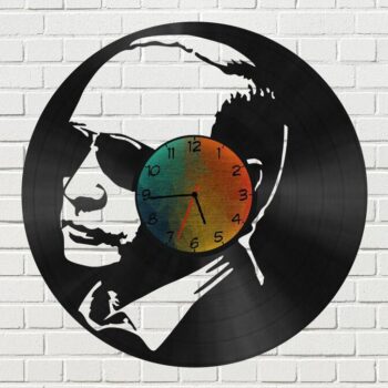 Intra απο ξύλο plywood 3mm-4mm πάχος - Ρολόι βινυλίου Πούτιν Δίασταση 30x30 cm Intraeaxys-zo94l47k - Image 1