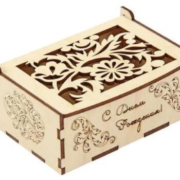 Intra απο ξύλο plywood 3mm-4mm πάχος - Διακοσμητικό κουτί Δίασταση 30x30 cm Intraeaxys-67wvwmo2 - Image 1