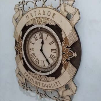 Intra απο ξύλο plywood 3mm-4mm πάχος - Chasy – Ρολόι τοίχου Δίασταση 30x30 cm Intraeaxys-m1d4jy1k - Image 1