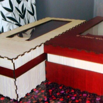 Intra απο ξύλο plywood 3mm-4mm πάχος - Κουτί 15-35 Δίασταση 30x30 cm Intraeaxys-voq0d672 - Image 1