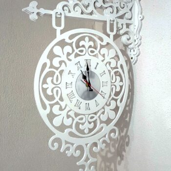 Intra απο ξύλο plywood 3mm-4mm πάχος - Κονσόλα ρολογιού Δίασταση 30x30 cm Intraeaxys-075pgpoz - Image 1