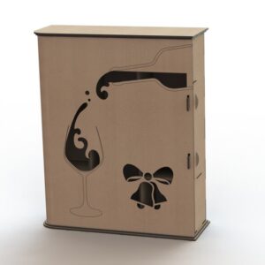 Intra απο ξύλο plywood 3mm-4mm πάχος - πρότυπο κουτί κρασιού Δίασταση 30x30 cm Intraeaxys-voqnzjo2