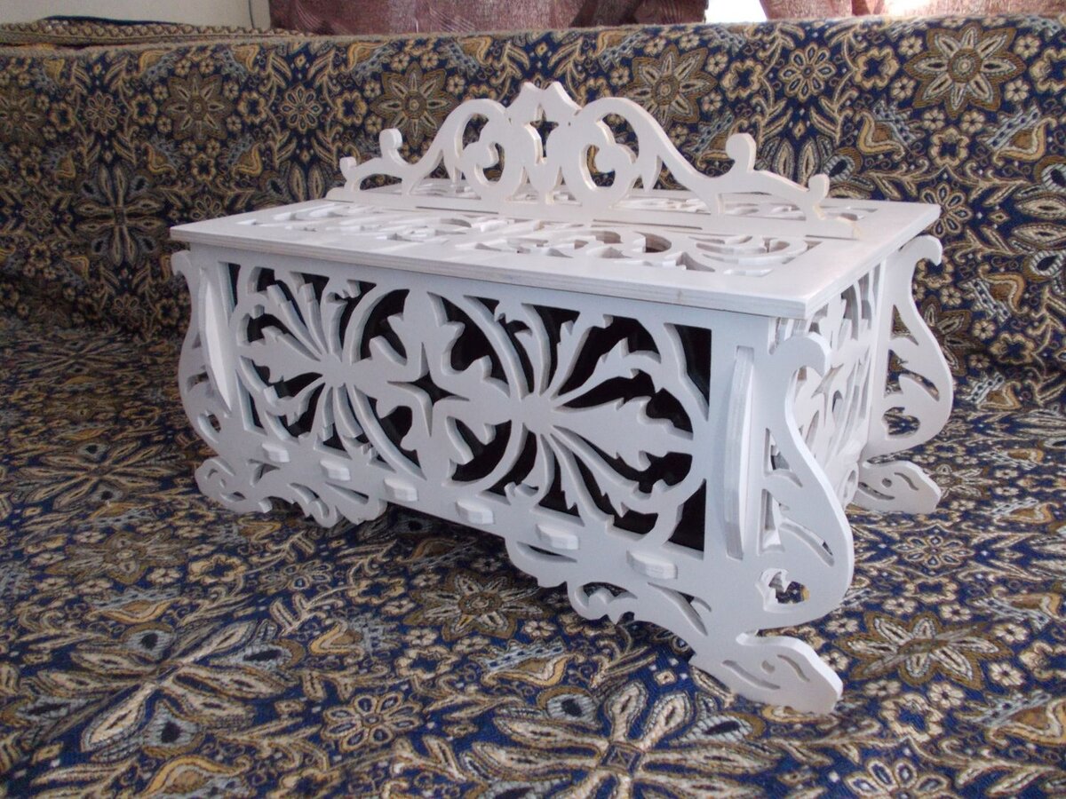 Intra απο ξύλο plywood 3mm-4mm πάχος - Φανταχτερό κουτί κασετίνας Δίασταση 30x30 cm Intraeaxys-67wjp3o2