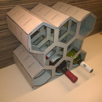 Intra απο ξύλο plywood 3mm-4mm πάχος - 6-κουτί Δίασταση 30x30 cm Intraeaxys-078rz415 - Image 1