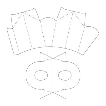 Intra απο ξύλο plywood 3mm-4mm πάχος - Πρότυπο κουτί από χαρτόνι Δίασταση 30x30 cm Intraeaxys-ro68061x - Image 1