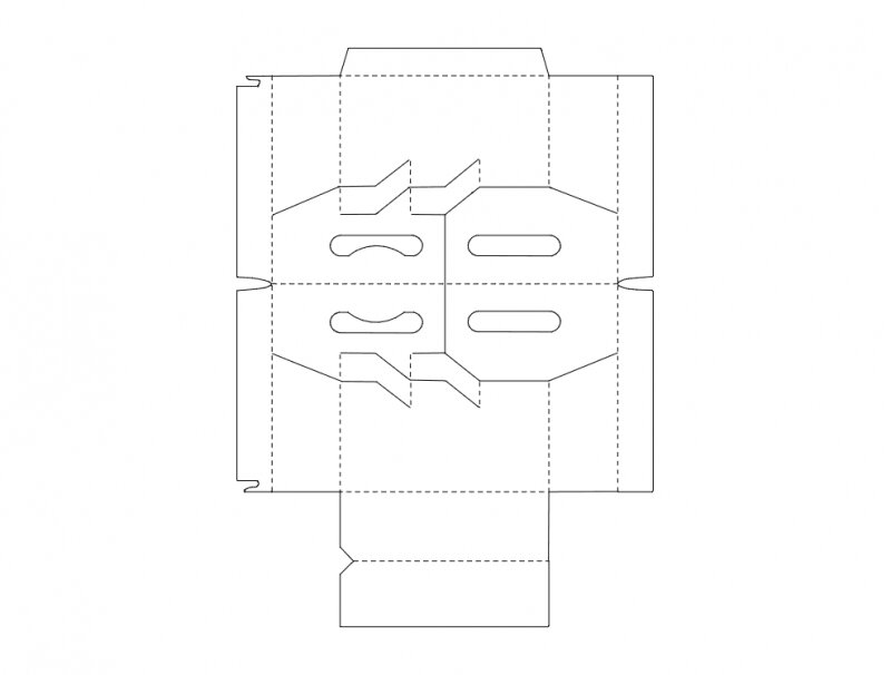 Intra απο ξύλο plywood 3mm-4mm πάχος - Πρότυπο κουτιού συσκευασίας Δίασταση 30x30 cm Intraeaxys-67w4n8o2