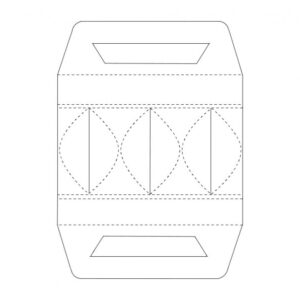 Intra απο ξύλο plywood 3mm-4mm πάχος - Πρότυπο κουτιού συσκευασίας Δίασταση 30x30 cm Intraeaxys-voq4r512