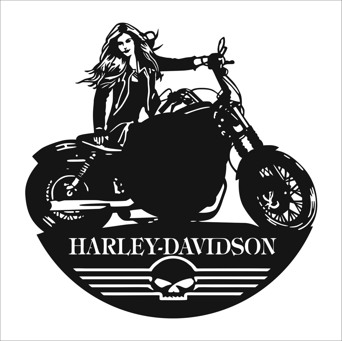 Intra απο ξύλο plywood 3mm-4mm πάχος - Chasy Mototsiklistka Δίασταση 30x30 cm Intraeaxys-r7vk0l1d