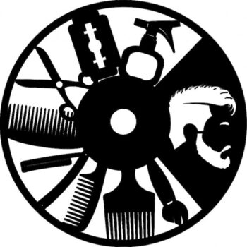 Intra απο ξύλο plywood 3mm-4mm πάχος - Hak Erkek Kuaf R Saati Δίασταση 30x30 cm Intraeaxys-pokdw81j - Image 1