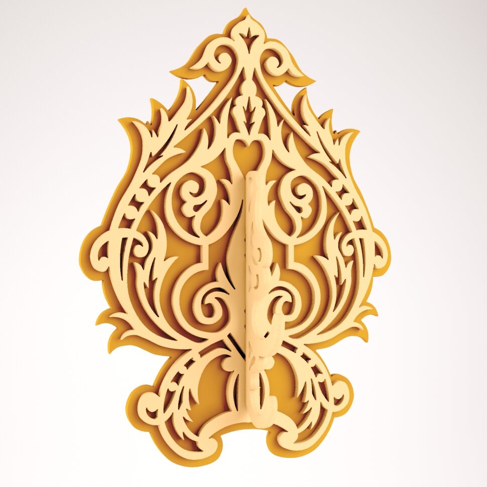 Intra απο ξύλο plywood 3mm-4mm πάχος - DIY ξύλινα διακοσμητικά γάντζοι τοίχου κρεμάστρα Δίασταση 30x30 cm Intraeaxys-eo4zjy7j