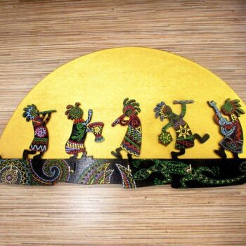 Intra απο ξύλο plywood 3mm-4mm πάχος - Κλειδοθήκη Κοκοπέλλι Δίασταση 30x30 cm Intraeaxys-d1l82p7m - Image 1