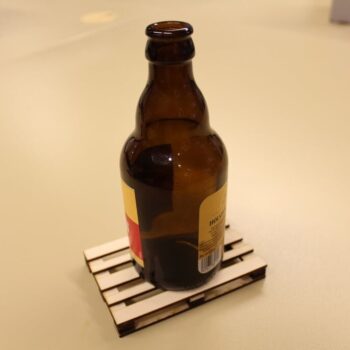 Intra απο ξύλο plywood 3mm-4mm πάχος - Μίνι σουβέρ για ποτά από ξύλο παλέτας Δίασταση 30x30 cm Intraeaxys-91jd6l81 - Image 3