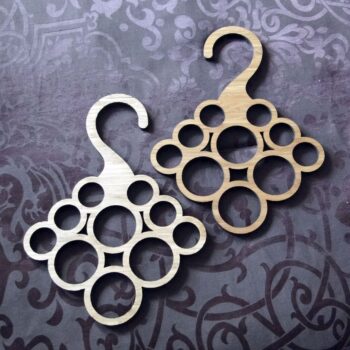 Intra απο ξύλο plywood 3mm-4mm πάχος - Κρεμάστρα κασκόλ Δίασταση 30x30 cm Intraeaxys-d1lv0kyo - Image 4