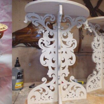 Intra απο ξύλο plywood 3mm-4mm πάχος - ting Τραπεζάκι σαλονιού Δίασταση 30x30 cm Intraeaxys-zo9ym6w7 - Image 1