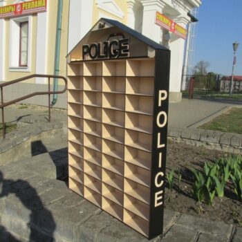 Intra απο ξύλο plywood 3mm-4mm πάχος - Ράφι Ξύλινο Fairy 4mm Δίασταση 30x30 cm Intraeaxys-qommkpko - Image 1