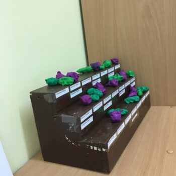 Intra απο ξύλο plywood 3mm-4mm πάχος - Ξύλινο πρότυπο βάσης 3 βημάτων Δίασταση 30x30 cm Intraeaxys-ro6yzn27 - Image 1