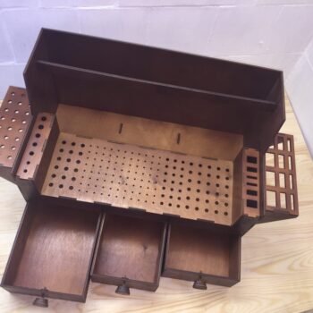 Intra απο ξύλο plywood 3mm-4mm πάχος - Πάγκος Πάγκος Εργαλείο Organizer Βάση Εργαλείου Workshop 4mm Δίασταση 30x30 cm Intraeaxys-lopqvxk7 - Image 5