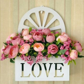 Intra απο ξύλο plywood 3mm-4mm πάχος - Ράφι για λουλούδια Δίασταση 30x30 cm Intraeaxys-voq2rxjo - Image 1